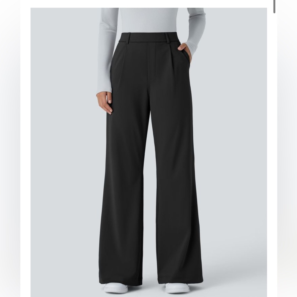 Halara Flex™ DayStretch High Waisted Pocket Straight Leg Work Pants